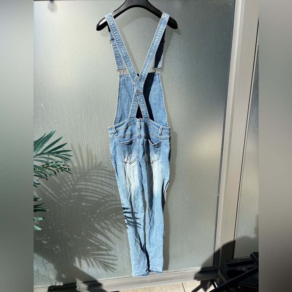 Harper | Denim Overalls - Picture 3 of 4
